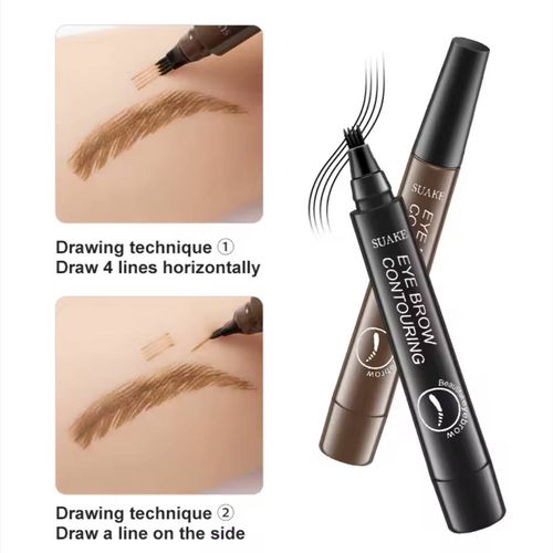 (3 in a group) SUAKE four-pronged wild water eyebrow pencil