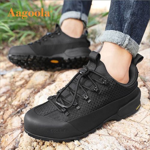 New Men's Waterproof Hiking Shoes Low Top