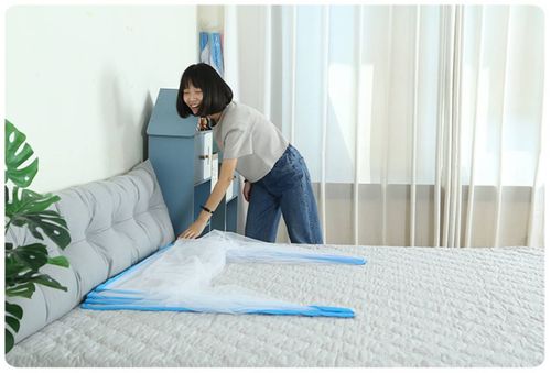 QuickDeploy Bed Mosquito Net – Thickened Fabric, Storage-Friendly & Bite-Free Sleep Guaranteed