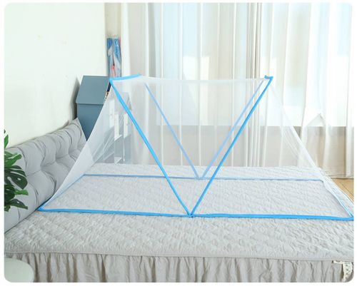 QuickDeploy Bed Mosquito Net – Thickened Fabric, Storage-Friendly & Bite-Free Sleep Guaranteed