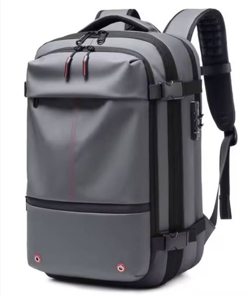 Expandable travel backpack & large-capacity short-distance travel luggage computer bag & vacuum compression multifunctional men's backpack