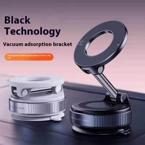 2025 New Magnetic Phone Holder 360 Rotating Adjustable Vacuum Suction Cup Universal