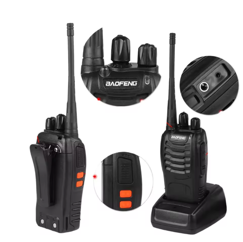 Baofeng BF-888S Walkie-Talkie, Baofeng 4km Radio, High-Power Communication Equipment