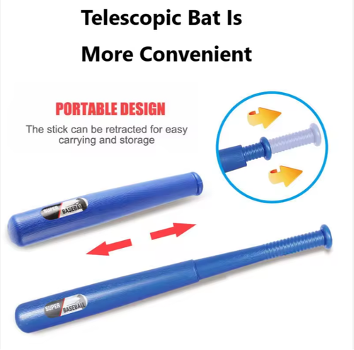 Children's baseball training toy sports indoor and outdoor ball machine boys' bouncy game launcher