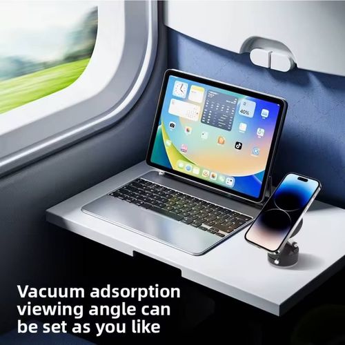 2025 New Magnetic Phone Holder 360 Rotating Adjustable Vacuum Suction Cup Universal