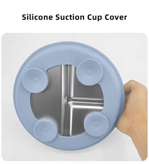 Children's Meal Plate with Silicone Suction