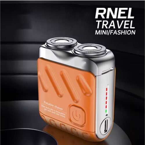 Electric shavers & rechargeable portable razors & men's compact razors & popular on TikTok & three-blade razors & super clean