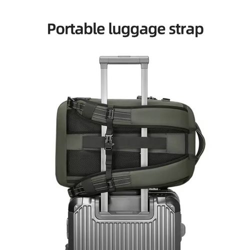 Expandable travel backpack & large-capacity short-distance travel luggage computer bag & vacuum compression multifunctional men's backpack