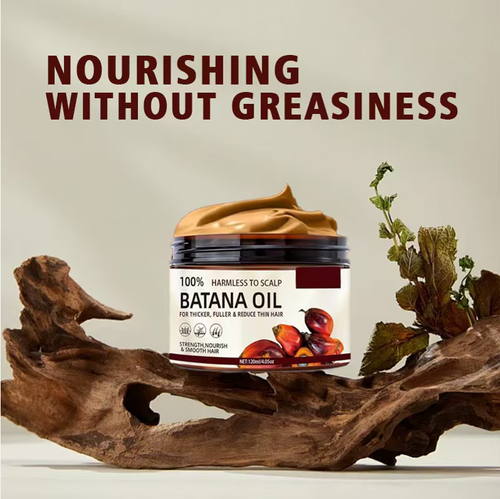 Quickly grab the frizz-killing star product! Batana Oil Extractive Essence. Just one application can tame the frizz, nourish the roots and reduce breakage. It can also make your hair soft and shiny even after sitting on the sofa, undergoing perming or coloring. Order today and get 3 bottles. One bottle lasts for about half a month. The coffee aroma permeates the hair, providing complete hair care. This product is perfect for those who love sitting on the sofa. Just give it a try!