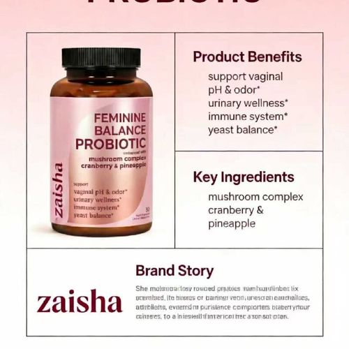 Order today and you will receive 2 bottles of Anti-Gynecological Odor Regulating Female Body Probiotic Capsules. This is a convenient daily supplement that combines the natural effects of mushroom complexes, cranberries and pineapples. It improves the microecology in the private area from the root, balances the bacterial flora, reduces odors, lowers the risk of infection, and enhances overall immunity. It provides a long-term, gentle and effective private health management solution for women.