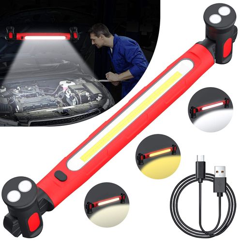 Multifunctional LED auto repair light, strong magnetic attraction