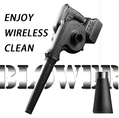 Electric Cordless Industrial Grade Hand Blower DC Power  for DIY Lawn Care Air Fuel Leaf Blowing