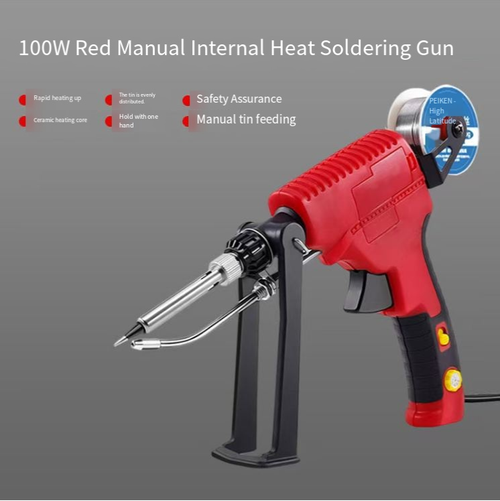 Who's still frustrated by slow soldering and cold solder joints? This solder gun completely changes industry perceptions! With a 3-second heat-up, you can solder instantly when you turn it on. Its high temperature remains stable and doesn't drift. Whether you're repairing precision electronics or assembling home appliances, it creates a super-sturdy solder joint. Its precise temperature control eliminates the risk of burnt boards. Get three rolls of high-purity solder wire for free today!