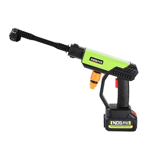 This handheld high-pressure portable car washing machine features a wireless lithium battery design, offering freedom from constraints. The high-pressure water flow can effectively scrub away stains. It comes with a built-in filter to protect the water pump and car paint. The lightweight handle provides a comfortable operation.The extended rod has no cleaning blind spots and is an ideal choice for various scenarios such as car washing and garden cleaning.