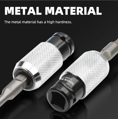 If you place an order today, you will receive 3 electric board to electric hammer impact drill adapter kits. These kits feature a self-locking design and can be easily switched between interfaces by simply pressing once. They are compatible with drill bits and drill chuck heads. Just insert them easily for a quick installation. Thus, the wrench can instantly transform into a drill bit, saving you on tool expenses and enabling you to proficiently complete drilling tasks.