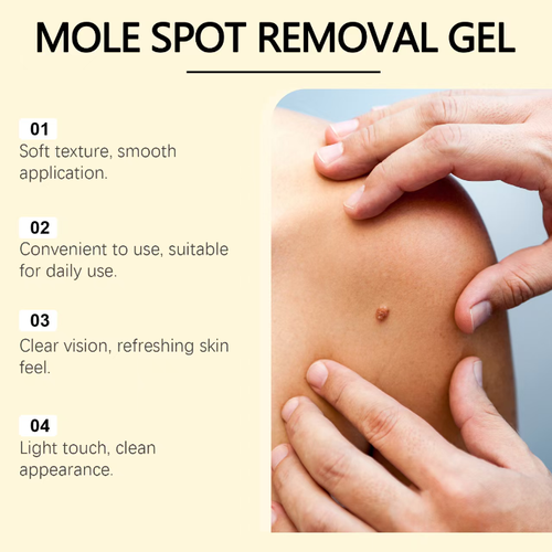 Order today and you will receive 3 boxes of skin care gel for removing stubborn warts and moles. It can lighten spots, remove moles, and also soothe the skin. Its texture is refreshing and easy to absorb. It has a soothing effect and will not cause skin discomfort. It can be used on the face, neck and arms, and is very suitable for dealing with minor skin problems. This bottle of gel can turn minor skin issues into everyday trifles.
