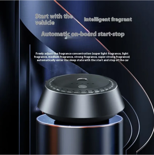 Stop using those irritating air fresheners! This smart aromatherapy device automatically turns on and off with the vehicle. Just a light spray won't cause any irritation. The luxurious fragrance fills the entire car. The metal body is compatible with various interior designs. Place an order and you'll receive a luxurious essential oil. You can enjoy the aroma therapy during your commute or while driving, and bring the mobile fragrance store into your car.