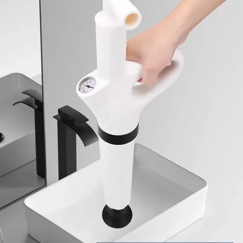 Integrated flushing and cleaning pipe toilet cleaner. Instantly generates 0.4MPa high-pressure airflow, quickly unclogging various scenarios such as toilets, sinks, and floor drains. Simple to operate, with a thickened air tank that is durable. A must-have for home pipe emergencies. Do it yourself to save money and effort, and say goodbye to clogging troubles.