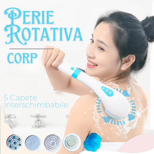 God's gift, today I will give you five brush heads, electric bath brush for removing mites and inhibiting bacteria