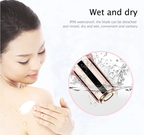 The painless lipstick-style electric eyebrow trimmer brings the Japanese salon-level eyebrow shaping experience to your makeup bag, allowing even beginners to create their own advanced eyebrow shapes with their eyes closed.