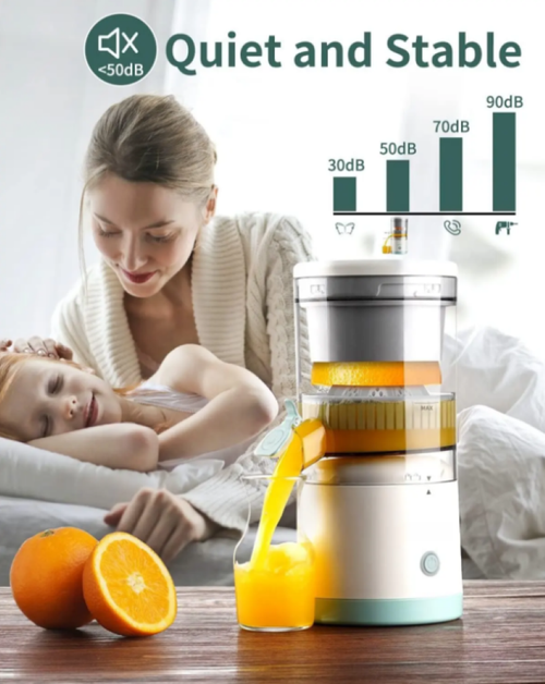 New Portable USB Charging Juicer, Efficient Pulp Separation, High Juice Yield for Oranges, Lemons, Watermelons, Grapes, etc., Portable Multifunctional Lithium Battery Rechargeable Juicer,