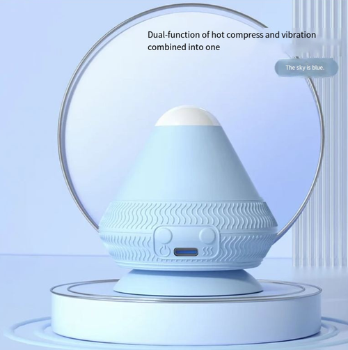 This mini fascial ball is a portable stress-relieving gadget: palm-sized and portable, it offers both heat therapy to warm the muscles and two levels of vibration to relieve stiffness and relieve tension. Made of silicone and PC materials, it is skin-friendly and anti-slip. It charges via Type-C port and can last for 180 days with a 2-hour charge. Office workers and sports enthusiasts can use it anytime to easily release the tension in their bodies.