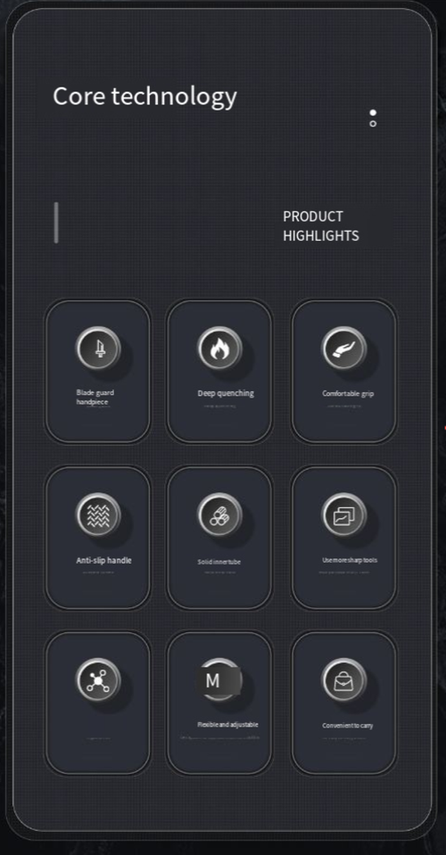 32-inch foldable and extendable baton, a legal self-defense weapon. The high-strength alloy handle has a breaking force equivalent to that of a brick. When folded, it is portable and easy to carry. The non-slip grip and 360-degree rotation design make it suitable for various scenarios such as driving, commuting, and outdoor activities. It is your reliable and safe companion for legitimate self-defense