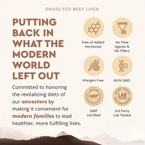 Order today and you will receive 2 large bottles, totaling 240 capsules of immune-boosting grass-fed beef liver capsules. These capsules are extracted from the livers of cattle raised on natural pastures. They contain no additives and are rich in pure natural nutrients. They can optimize metabolism, enhance immunity, provide energy, and offer multiple protective effects, thus leading to a brand-new healthy lifestyle.