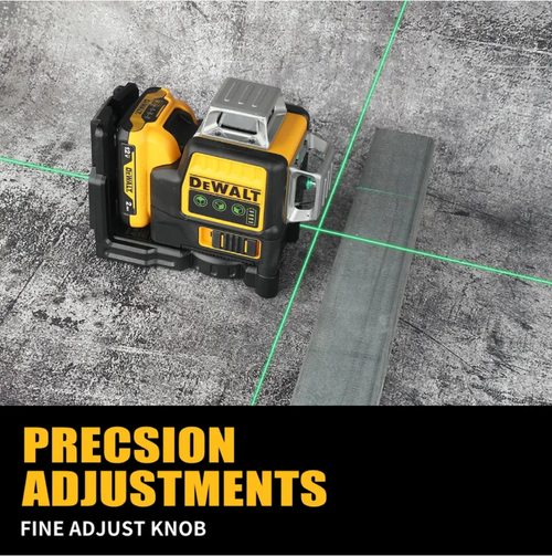 12-line green light level gauge, the precise tool for decoration layout. 12 lines, 360° full-range control. Green light has strong light and clear image. It is shock-proof and durable. It has long battery life and can be set up at multiple angles. Each line is precise, and the construction effect is neat and beautiful!