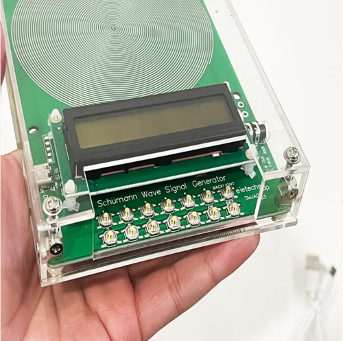 7.83Hz - the original earth resonance frequency, helps you anchor in the natural rhythm, improve insomnia and enhance concentration. The acrylic portable body is adjustable from 0.01 to 100Hz, with Type-C power supply and parameter storage. Bring the healing energy of the forest into your daily life, reconnecting with a sense of relaxation at any time. Help you regain the key to your natural heartbeat.