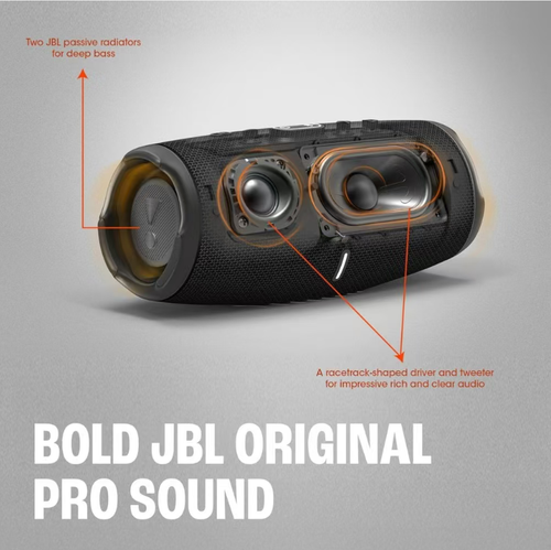 JBL Waterproof Subwoofer, the mobile live sound in your pocket, IP67 waterproof and dustproof, capable of withstanding heavy rain and sandstorms. JBL Pro Sound delivers powerful bass that resonates in your chest cavity, and it connects via Bluetooth 5.1 without lag. Fully charged, it can last for 12 hours. Light as a bottle of water, it can create a sound explosion in camping, bathrooms, or workstations - carry it with you and you're always in a livehouse!