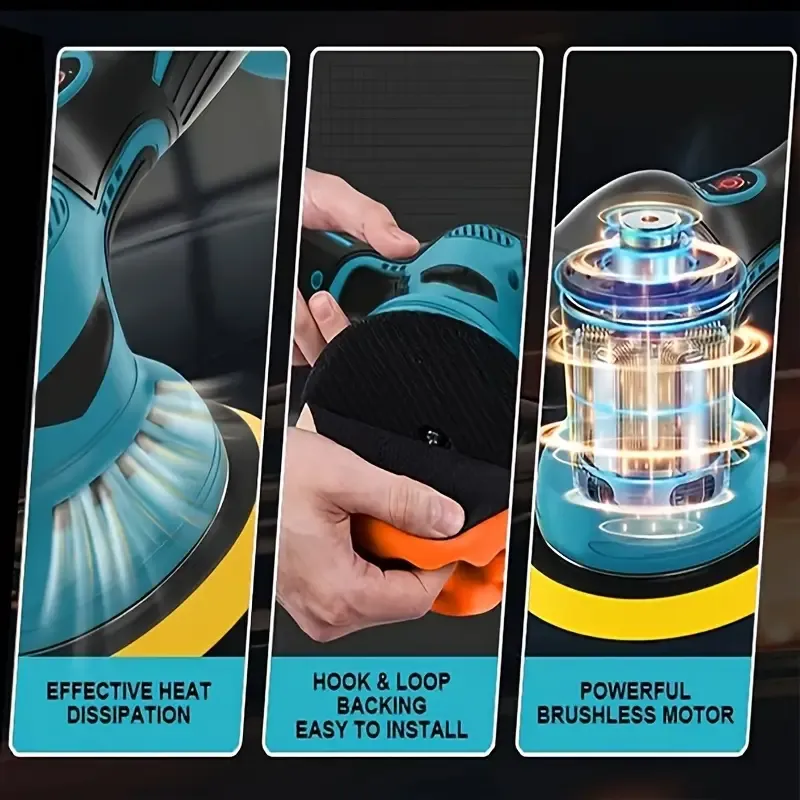 Car beauty polisher, give your car a professional SPA, start with this car-specific polisher and you can maintain your car at home