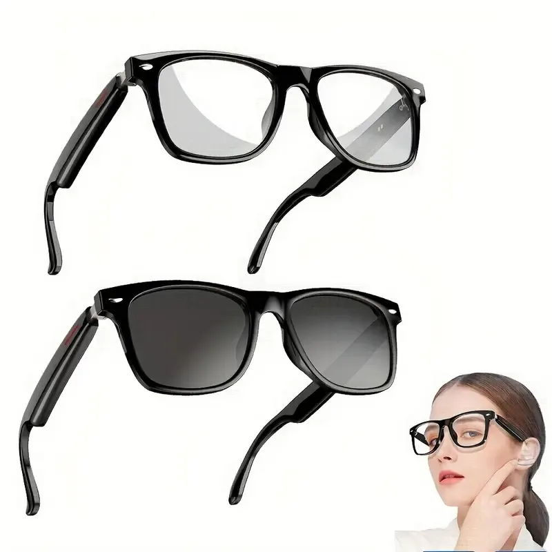 The world's first smart color-changing audio glasses, remote photography, freeing your ears