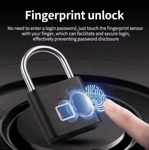 Intelligent fingerprint lock, keyless and codeless. Utilizing the intelligent AI chip, it enables instant fingerprint unlocking. It supports 16 sets of fingerprint storage. IP waterproof, USB charging for long battery life, and also features physical protection against smashing, cutting and prying. Suitable for various scenarios, easy to operate, it helps you get rid of the hassle of keys and passwords and ensures the safety of your property.
