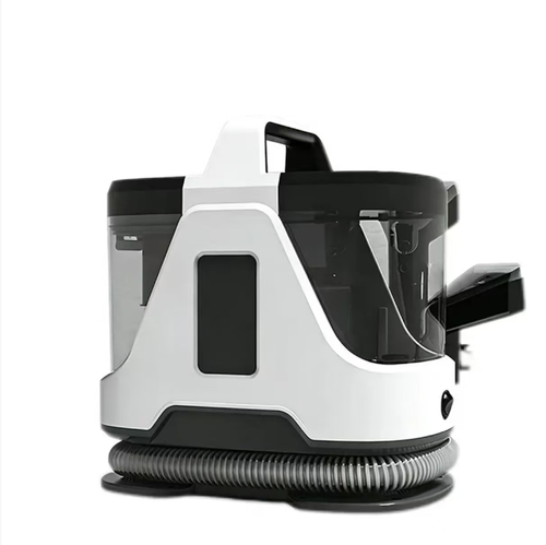 Integrated spraying and suction cleaning machine, with 17KPa hurricane suction power to break down deep stains. Independent dual water tanks to avoid secondary pollution. 1.2m flexible hose + portable handle, easy to clean sofas, carpets, car seats, etc. Low noise operation. One all-in-one washing and suction machine, rejuvenates old fabrics and provides a healthier living experience for your family.