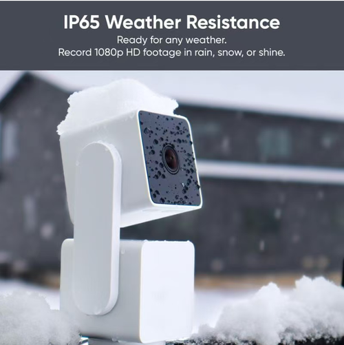 360-degree pan-tilt motion tracking intelligent monitoring, enhanced infrared night vision up to 30 meters, 360-degree panoramic tracking of moving objects. IP45 level waterproof and dustproof, two-way voice + offline recording, 2000,000 high-definition pixels. All-in-one home and outdoor security solution, one-click to ensure complete safety without any blind spots.