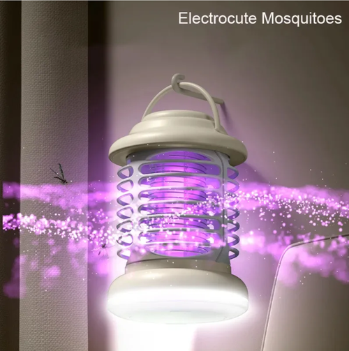 Outdoor camping and home essential! Mosquito zapper, lighting and night light all in one. Safe for pregnant women and babies, and silent. One lamp solves mosquito troubles in multiple scenarios!