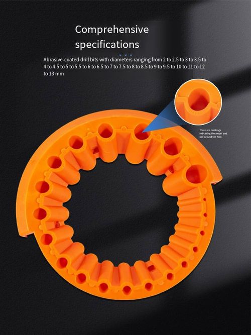 2026 fully upgraded ring-shaped drill bit grinding positioning bracket: Suitable for various diameters of drill bits, capable of drilling various sizes of holes. The reverse snap-fit design can prevent deviation. It is convenient for precise re-grinding. The four-step installation method is easy to learn and master. If you place an order today, we will send you a total of 2 grinding and polishing auxiliary tools.