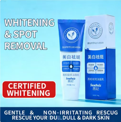 If you place an order today, you will receive 5 bottles of Xifei Anti-Pollution, Clean, Control-Oil, Hydrating, Remove-Blackhead and Whitening Facial Cleanser. It has a creamy texture that is smooth and soft. It deeply cleans blackheads and controls oil. With bearberry extract, it washes away a fair complexion. After washing, there is no tightness. It is suitable for both oily and dry skin. The more you wash, the brighter and smoother your skin becomes.