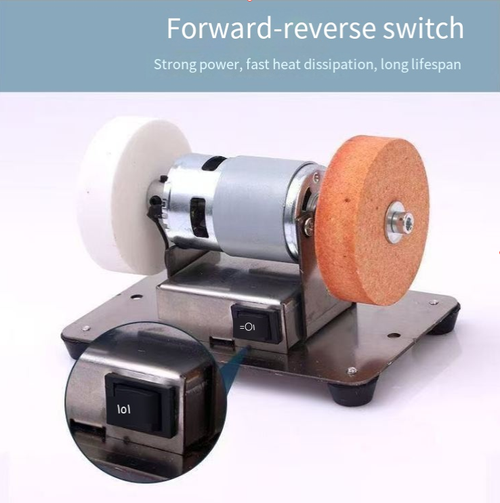 Industrial-grade grinding machine, metal grinding precision benchmark. Stainless steel body, rust-proof and durable. Low vibration and high precision. Suitable for various scenarios such as mechanical manufacturing, auto repair, and hardware processing. An excellent helper for industrial grinding!