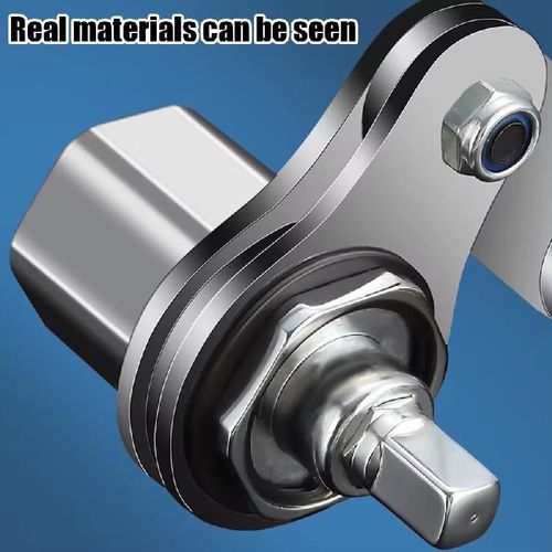 Automobile torque multiplier wrench, with multiple-sized sockets. The torque multiplier design is effortless and efficient, and the handle can be used independently. Made of high-quality materials, it is durable and reliable. The storage box is portable and suitable for large torque disassembly and assembly scenarios such as car tires and chassis. It is an efficient and professional torque solution for auto repair.