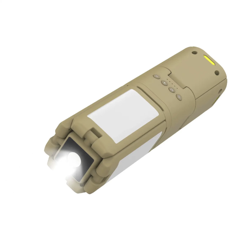 This multi-functional magnetic camping lamp is equipped with a 14000mAh large-capacity battery, supporting an extremely long 9-25 hours of continuous use and reverse charging. The three-sided foldable lamp panel supports three different lighting modes. Combined with a height-adjustable tripod and magnetic design, it is an all-round lighting companion for camping and emergencies. It makes every night bright and warm, providing protection for travel and emergencies.