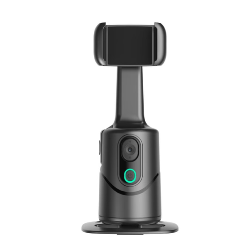 This 360° intelligent follow-and-pan cloud platform features AI precise facial tracking, allowing you to be the center of attention during live streaming. It is compatible with tripods and can be paired with a light source. The operation is simple, even beginners can master it. Whether you are creating short videos, conducting live broadcasts, or documenting your life, with its assistance, you can easily stand out!