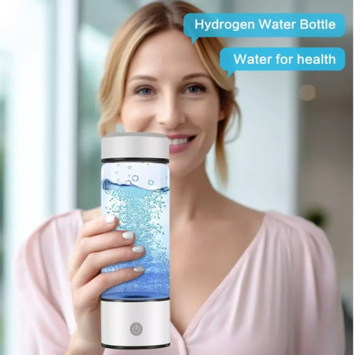 This hydrogen-rich water cup: It can produce 1200-1600ppb high-concentration hydrogen water in just 3 minutes. Its antioxidant power is equivalent to that of hundreds of fruits and vegetables. It is made of food-grade glass and equipped with Type-C charging port. It is portable and easy to use, suitable for office workers, beauty enthusiasts, and senior citizens. It makes drinking water a convenient and healthy daily routine.