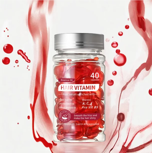If you place an order today, you will receive 3 bottles of plant extract essence vitamin hair care essential oil soft capsules, totaling 120 capsules. This 40-capsule bottle of hair care essential oil soft capsules is like a hair-nourishing bomb wrapped with plant essence inside a ruby. It addresses issues such as oily scalp, uneven hair texture, and hair loss, and leaves your hair smooth and shiny without any stickiness. It's perfect for business trips and easy to store.