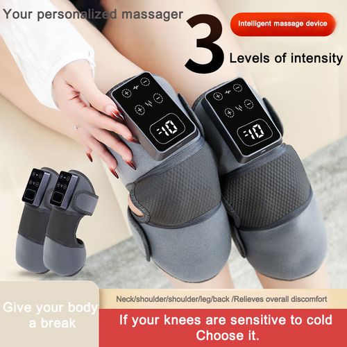 Knee massager, vibration massage, relax knee muscles, promote blood circulation, relieve knee pain, Chinese Academy of Sciences strongly recommends this product, buy 1 get 1 free today