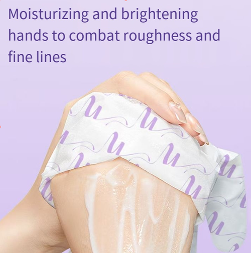 The 360° film cloth is fully coated with camellia peptide essence. It can dry out cracked and rough skin in 15 minutes. It can be moved during application and the essence is easily absorbed. If you place an order today, you will receive 15 bags. Persistently using it will make rough hands become tender and smooth. It is suitable for emergency care in autumn and winter as well as daily hand care. It is a must-have for detail-oriented people. Girls with tender hands can easily obtain it.