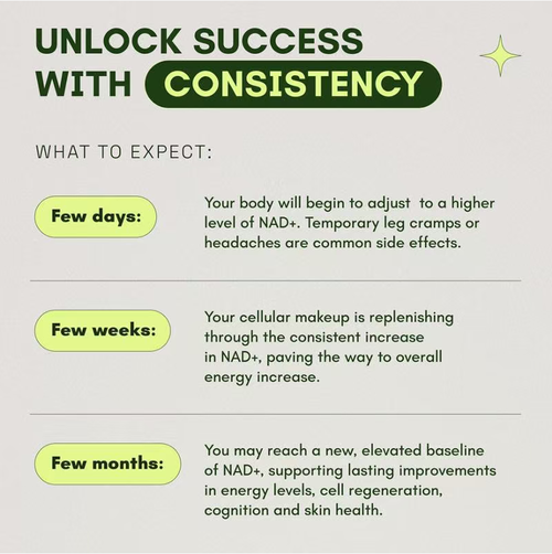 If you place an order today, you will receive 4 bottles of Nicotinamide Promotes Cell Regeneration Anti-Wrinkle Firming Capsules. This NAD+ advanced nutritional supplement launched by Katya Cole Official Store contains NAD⁺ resveratrol, which is a 500-milligram liposomal formula. Each bottle contains 60 capsules. It helps to increase NAD⁺ levels and supports healthy aging.