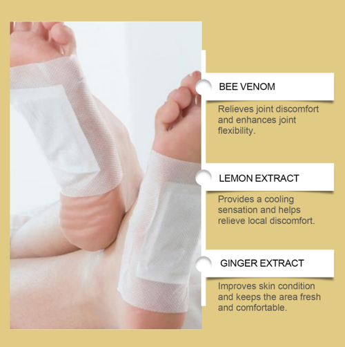 Joint care patches, designed for wrists, knees, soles of feet, and ankles, feature a natural herbal formula to relieve joint discomfort. They are soft, breathable, and easy to apply, suitable for sensitive skin. Order today and get 2 large boxes in hand. With high value for money,it is a must-have for those with joint discomfort.