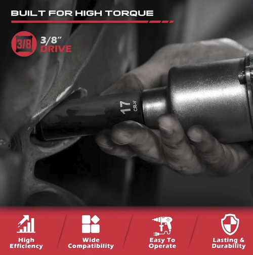 This extended pneumatic air gun barrel assembly is stored in a hard carrying tool box. The barrel is made of chrome-vanadium steel and comes in various lengths, suitable for pneumatic air guns. It can be used for auto repair, mechanical disassembly and assembly, and for handling deep-hole nuts. It is necessary to match the corresponding specifications when operating, and clean the oil stains and store it properly after use.
